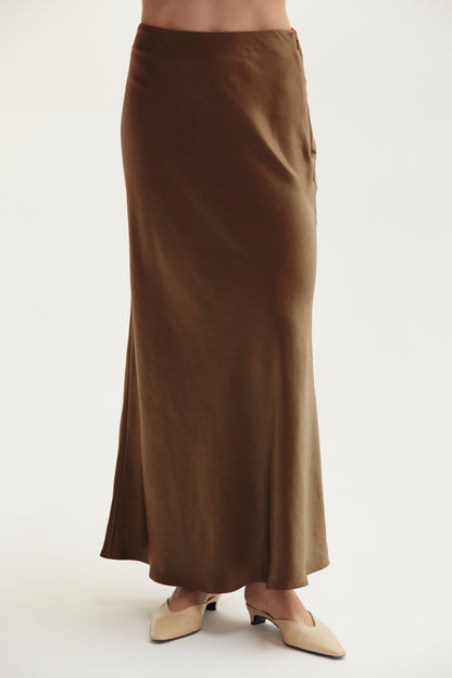 Gabrielle Satin Skirt