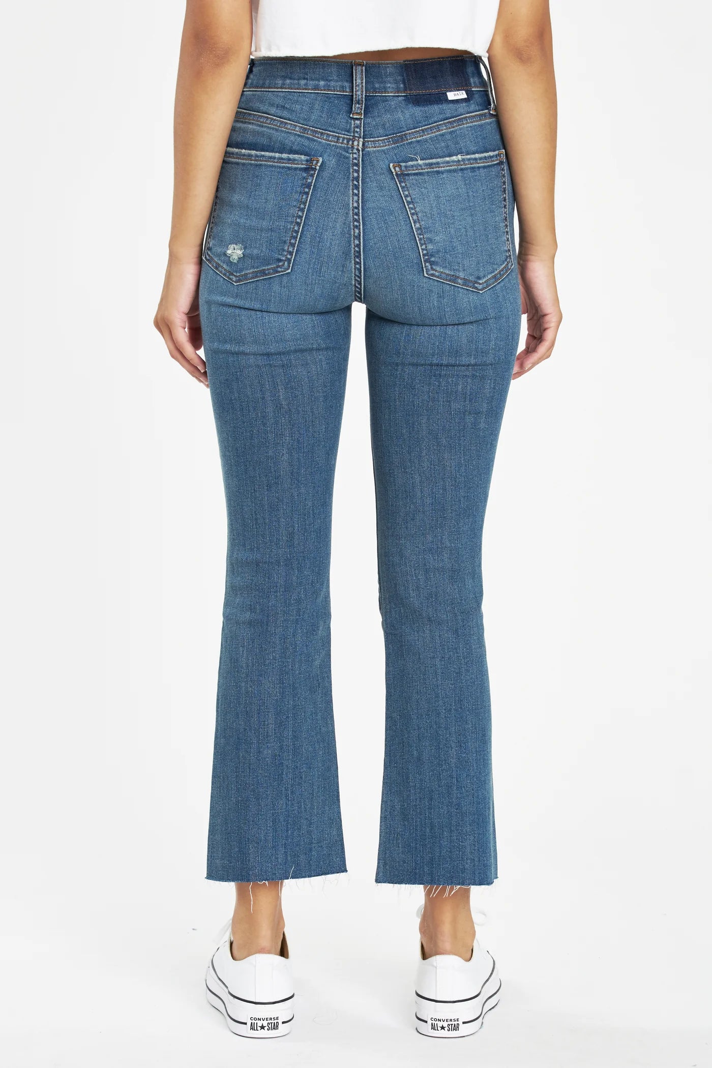 SHY GIRL HIGH RISE CROP FLARE