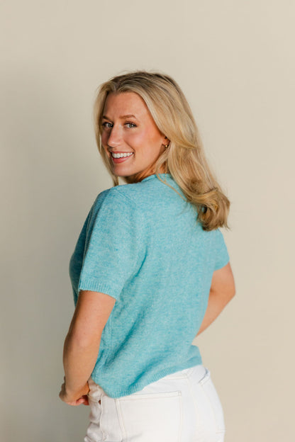 Short Sleeve Light Weight Cardigan