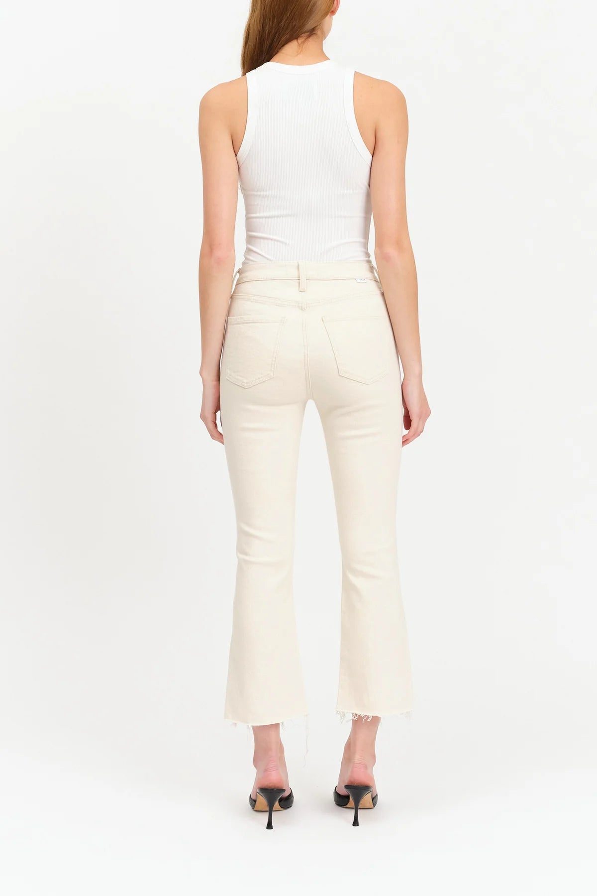 SHY GIRL HIGH RISE CROP FLARE