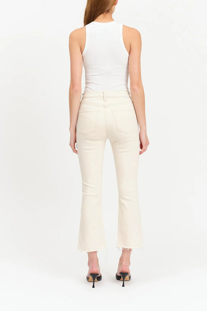 SHY GIRL HIGH RISE CROP FLARE