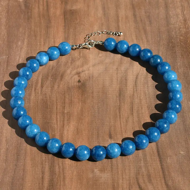 Vintage Natural Stone Beaded Necklace