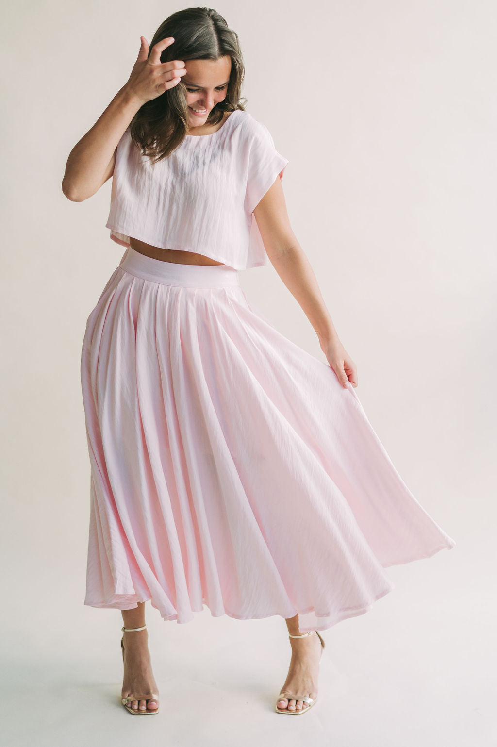 Flowy Midi Skirt