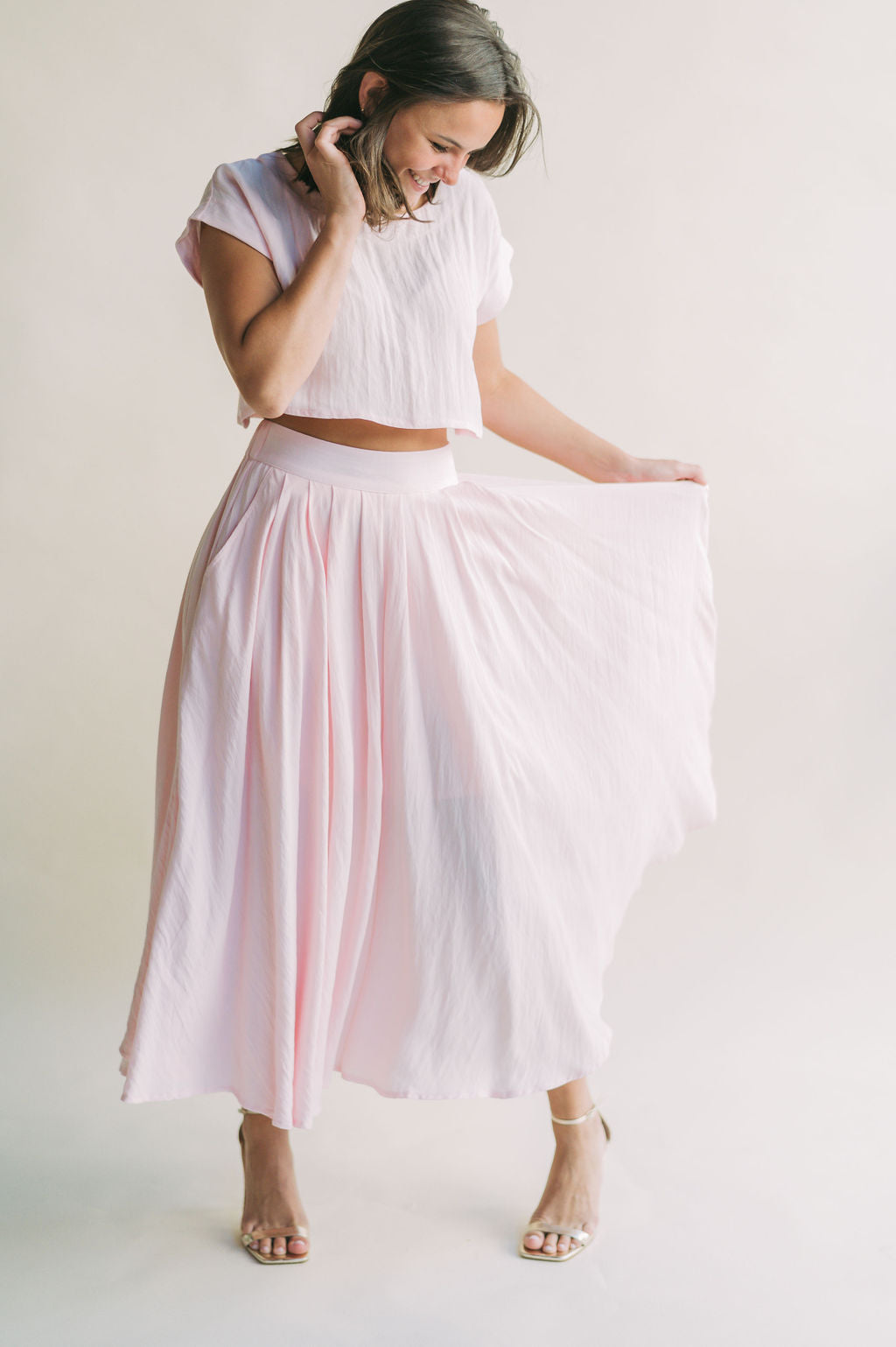 Flowy Midi Skirt