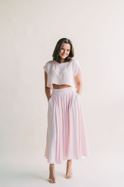 Flowy Midi Skirt
