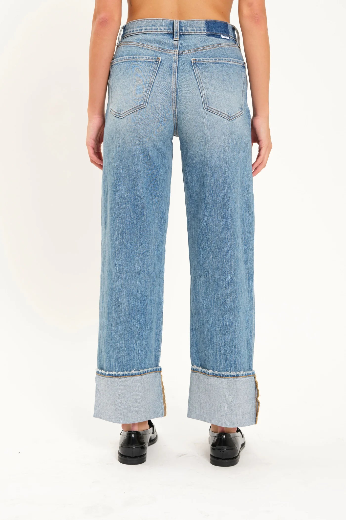 Eastside Loose High Rise Cuff Jean