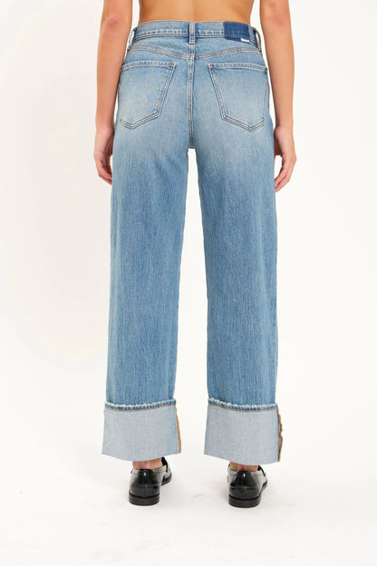 Eastside Loose High Rise Cuff Jean