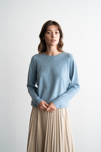 Lightweight Crew Neck Sweater