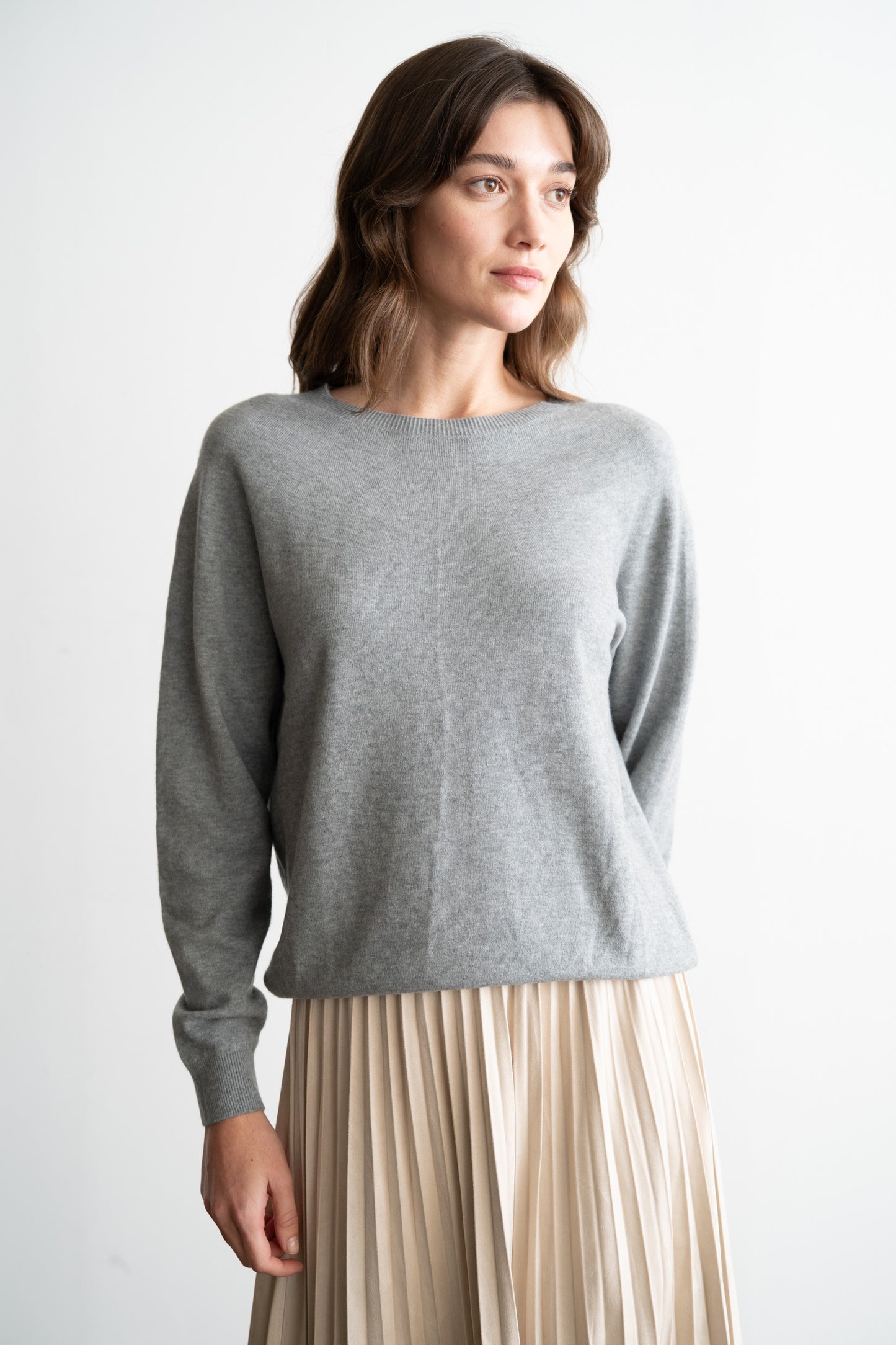 Lightweight Crew Neck Sweater