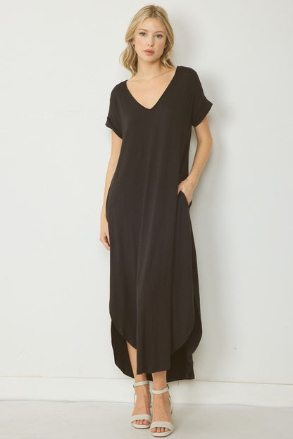 Jersey Maxi Dress