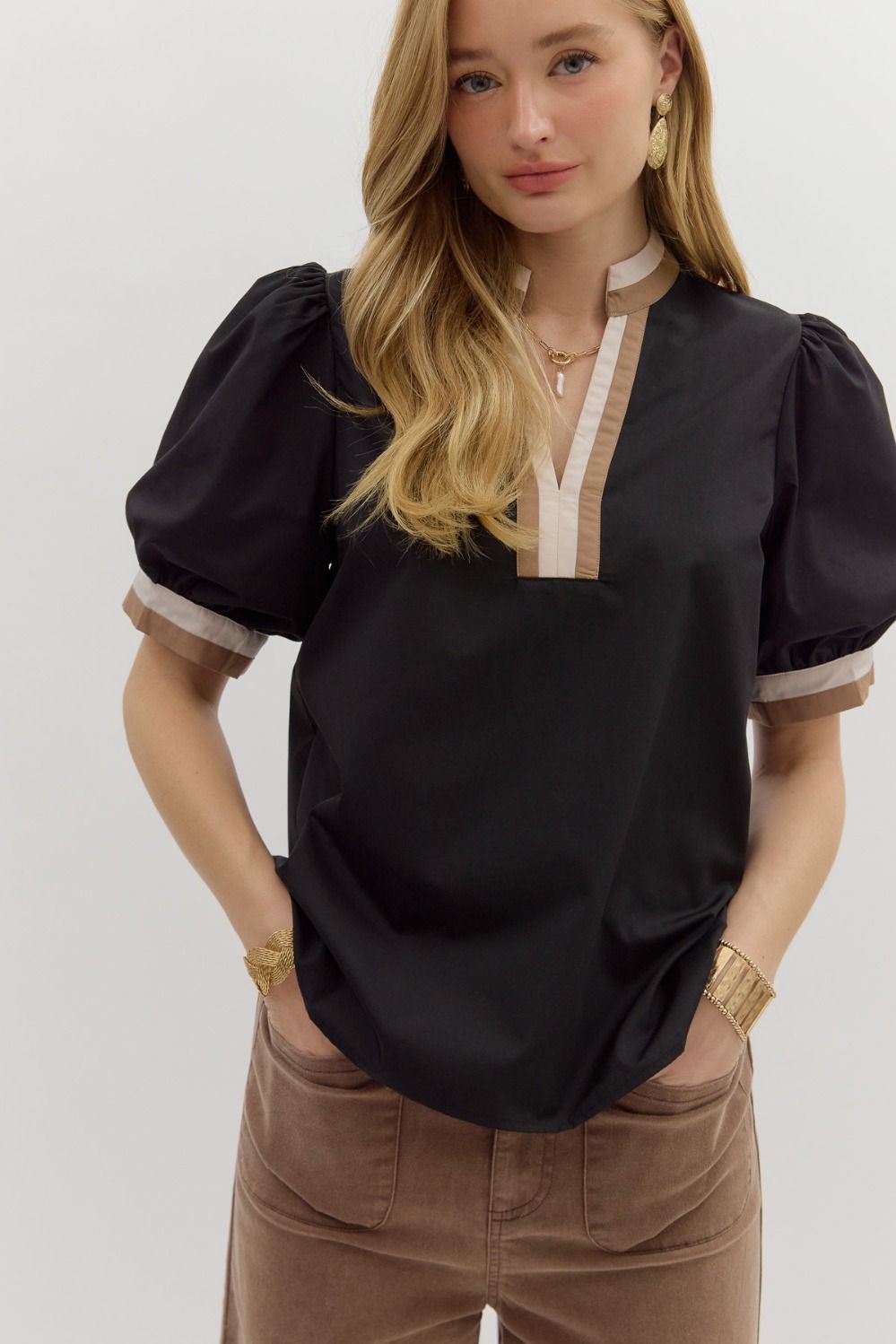 Multicolor Band Top