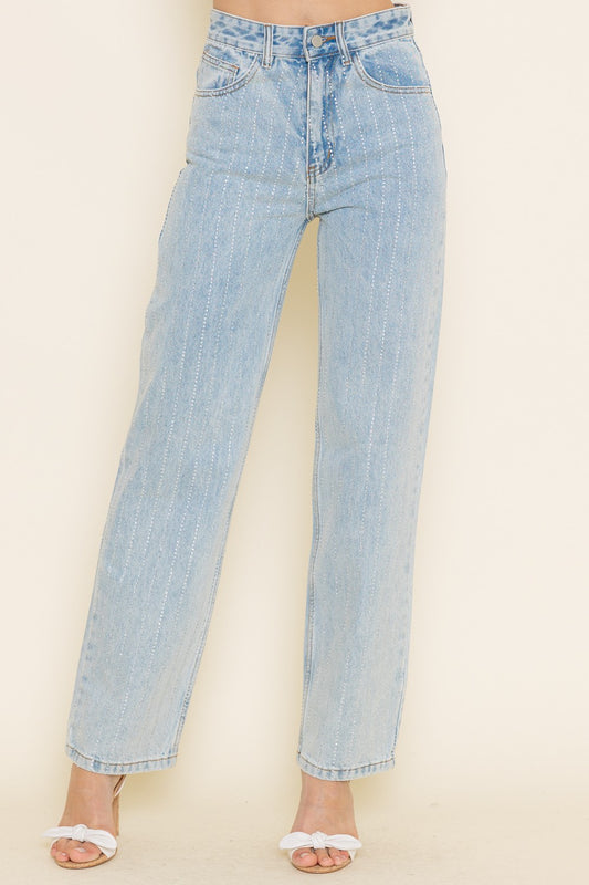 Embellished Jeans