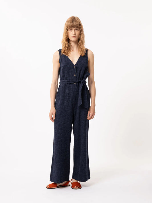 EYELET JUMPSUIT