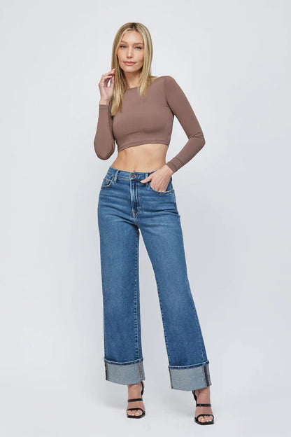 Logan High Waist Dad Jean