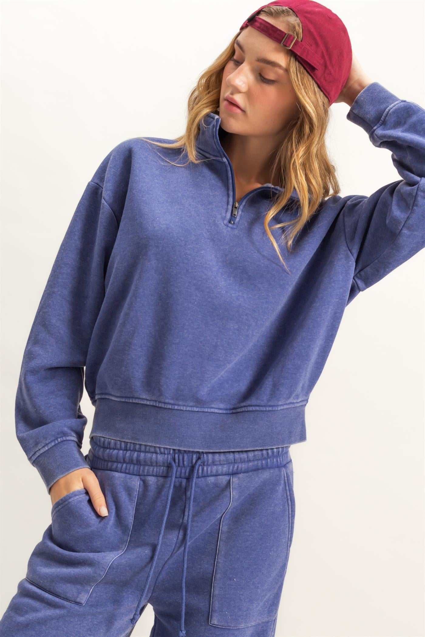 Quarter Zip Sweatshirt