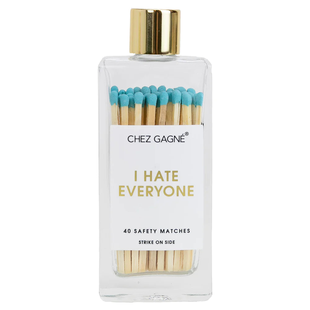GLASS BOTTLE MATCHES