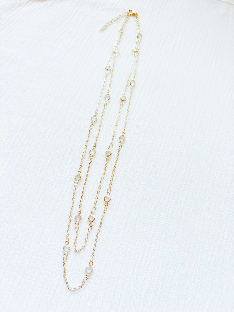 City Chick Double Layer Necklace