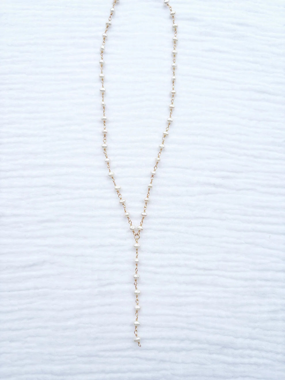 Pearl Y-Necklace