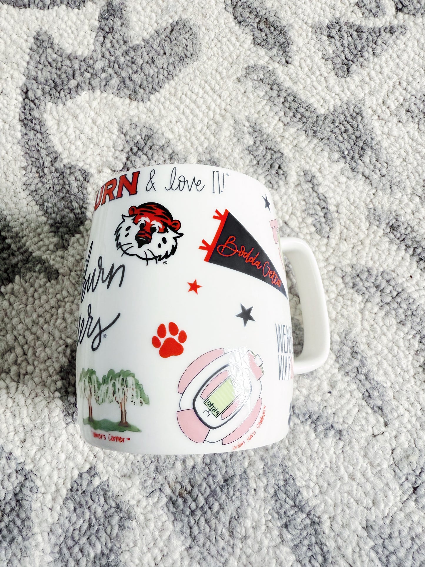 Organic War Eagle Mug