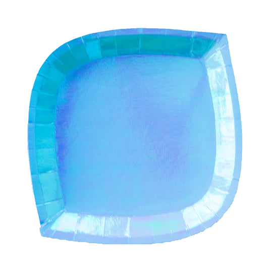 POSH BUBBLE MINT DINNER PLATES