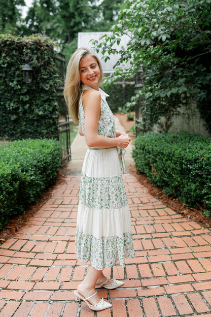 Bailee Blair Halter Shirt & Skirt Set