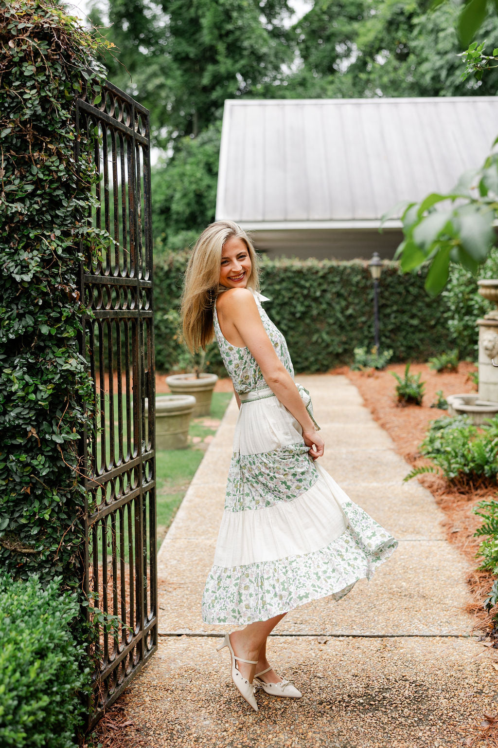 Bailee Blair Halter Shirt & Skirt Set