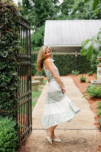 Bailee Blair Halter Shirt & Skirt Set