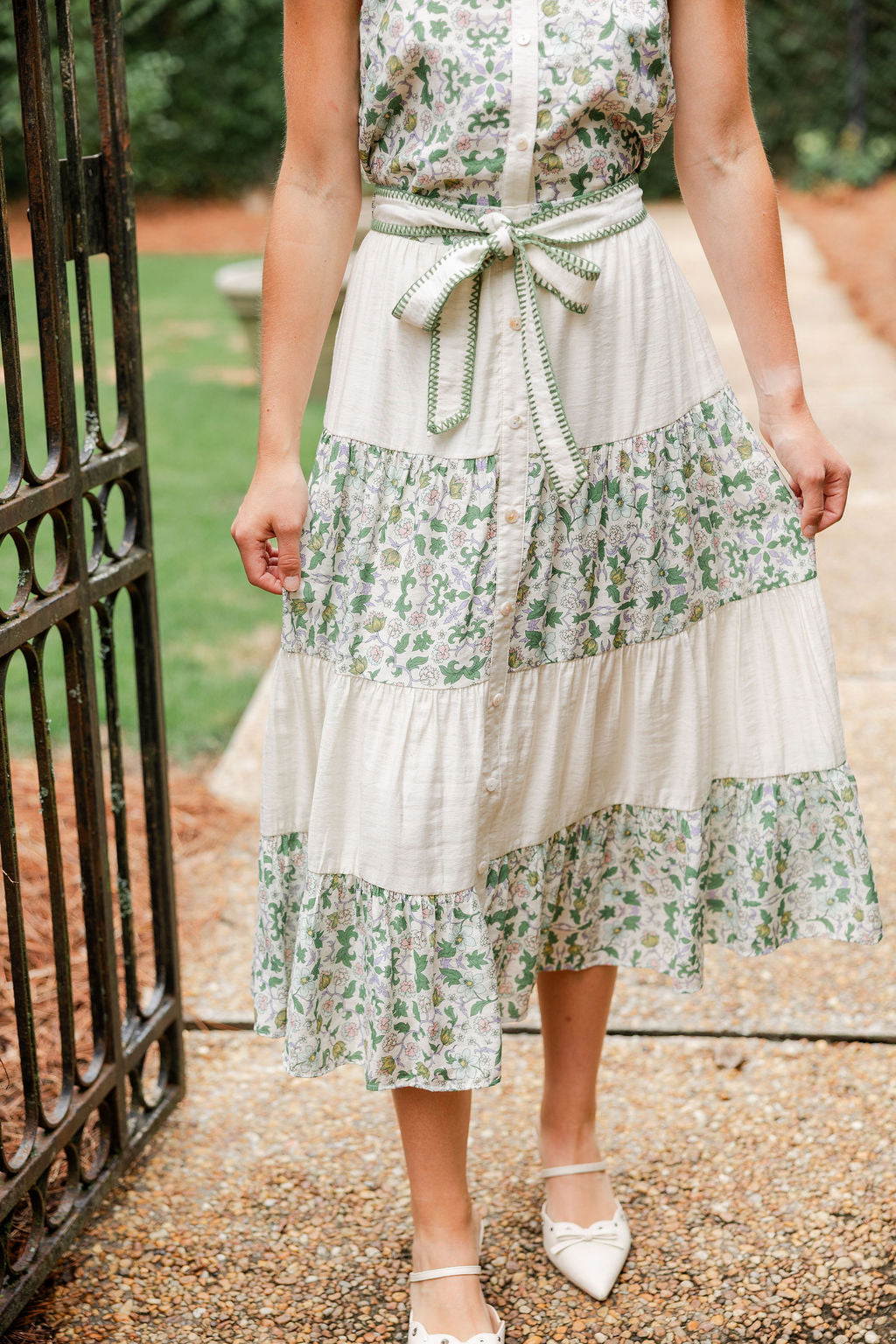 Bailee Blair Halter Shirt & Skirt Set
