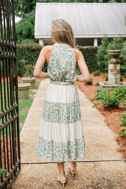 Bailee Blair Halter Shirt & Skirt Set