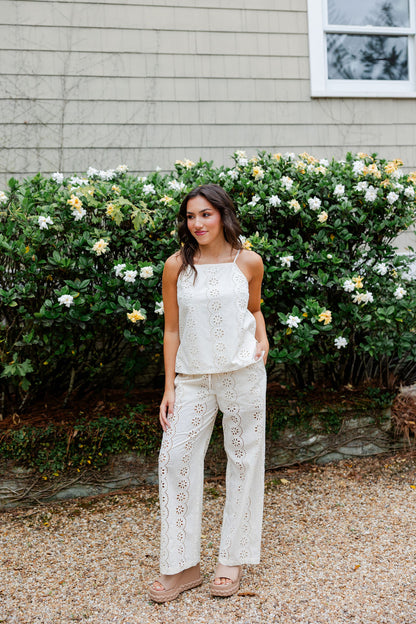 Eyelet Lace Top