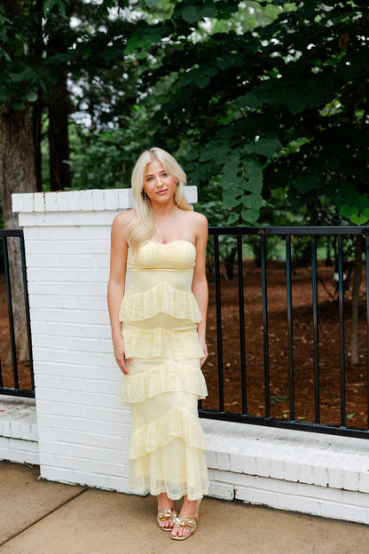 Sunshine Tier Maxi Dress