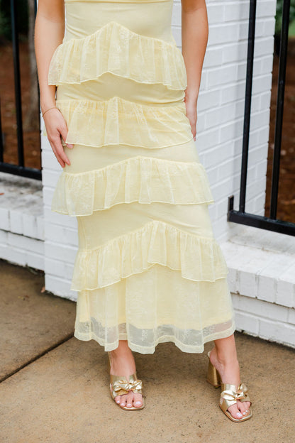 Sunshine Tier Maxi Dress