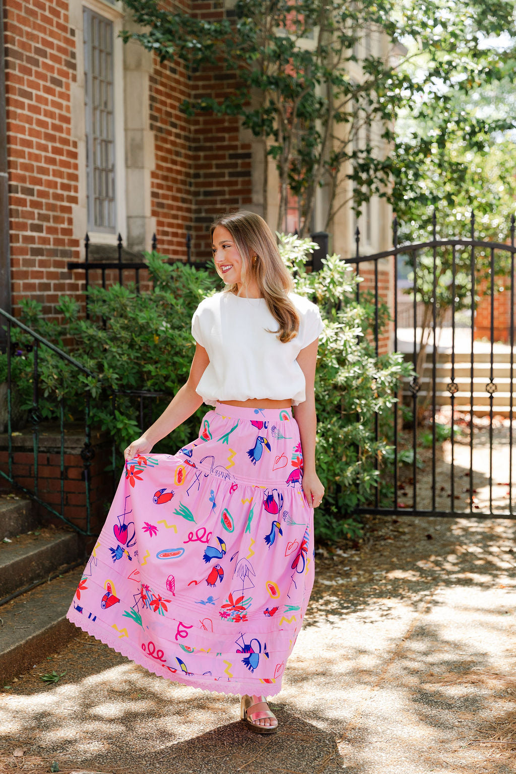 Artist Tier Maxi Skirt