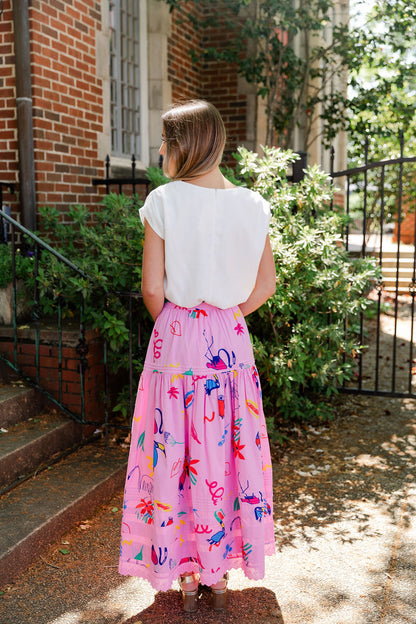 Artist Tier Maxi Skirt