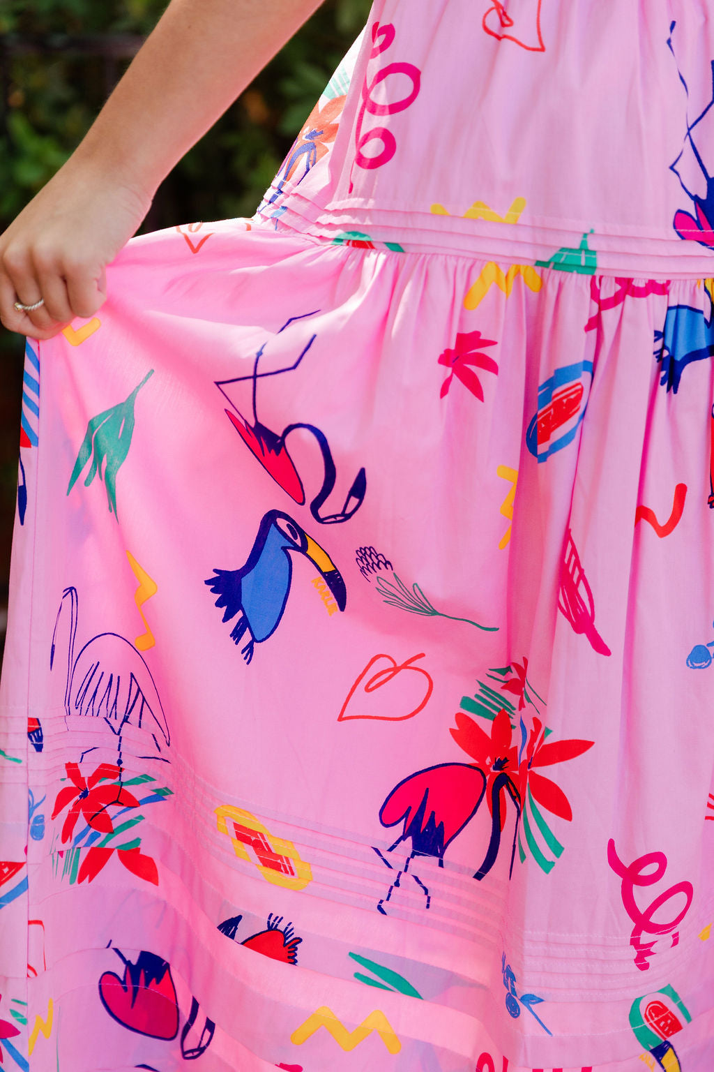 Artist Tier Maxi Skirt