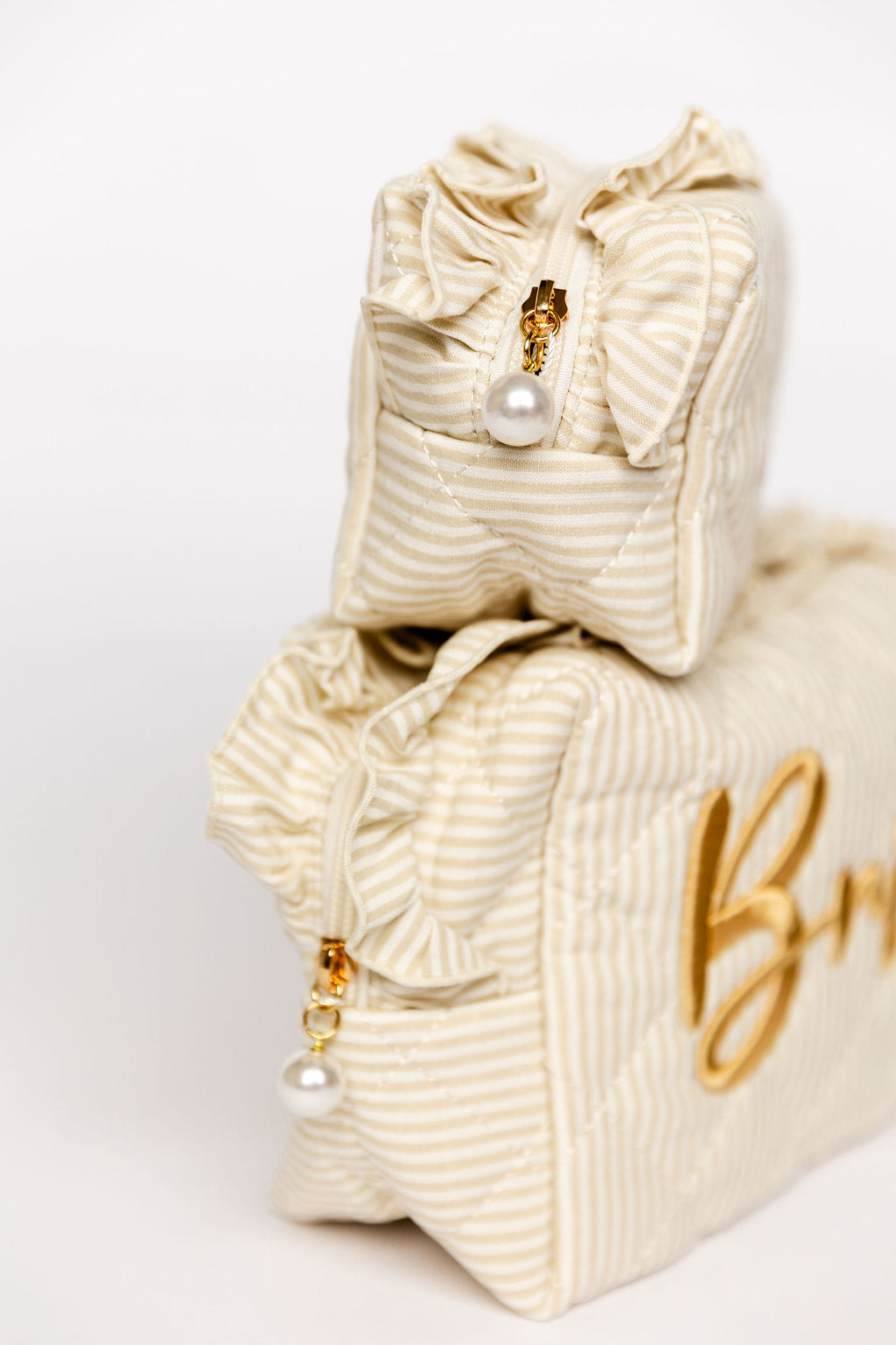 Ruffle Bling Small Pouch