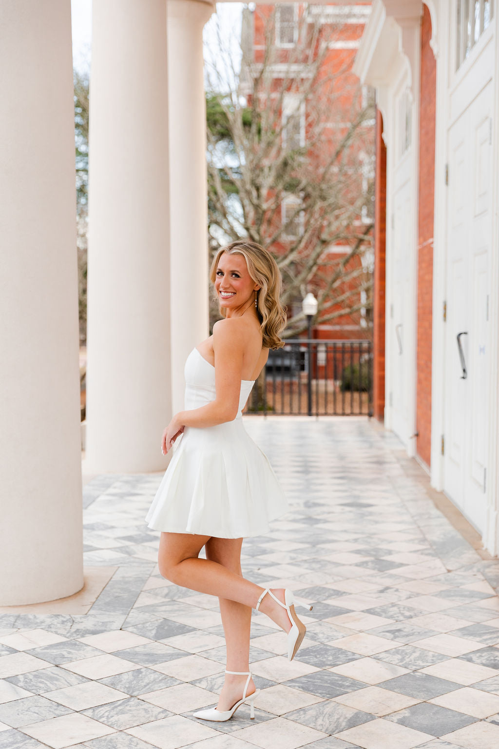 Strapless Mini Dress