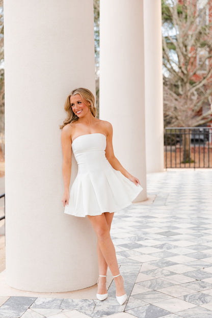 Strapless Mini Dress