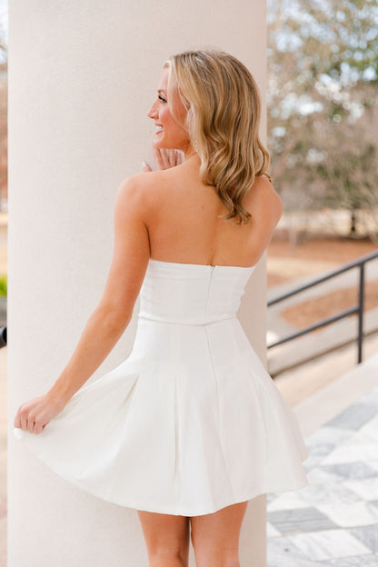 Strapless Mini Dress
