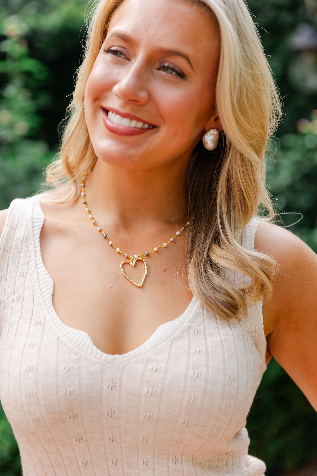 Ocean Skies Beaded Necklace