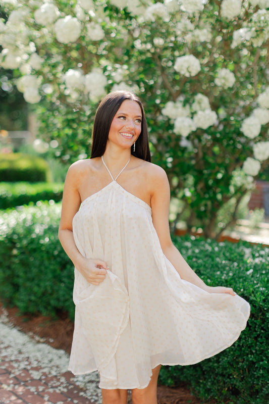Flowy Halter Dress