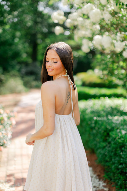 Flowy Halter Dress
