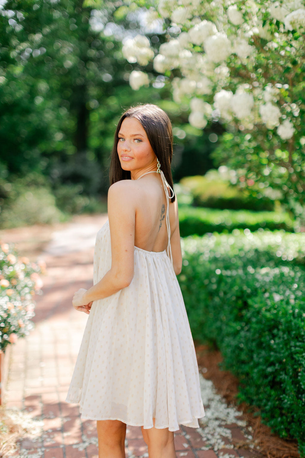 Flowy Halter Dress