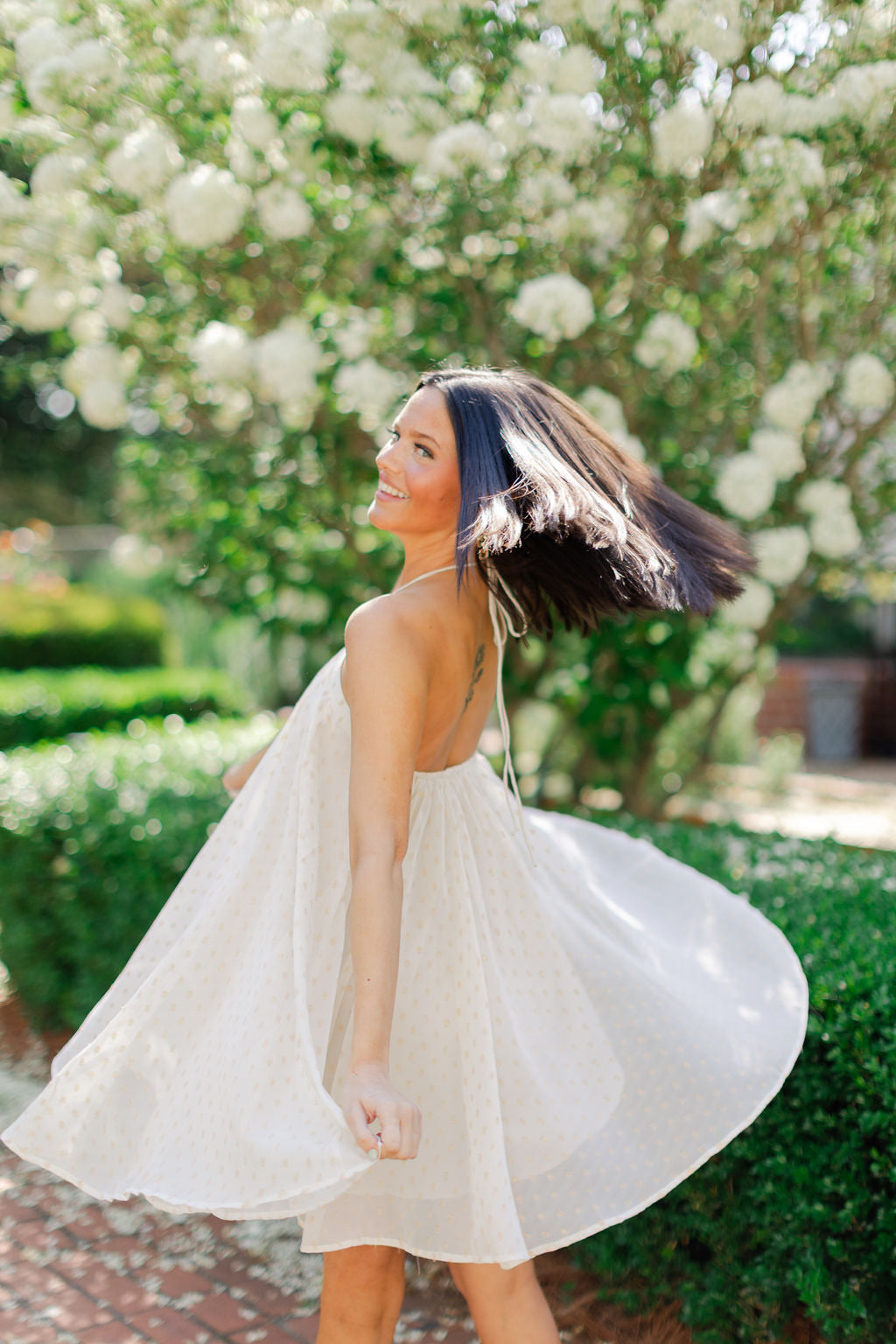 Flowy Halter Dress