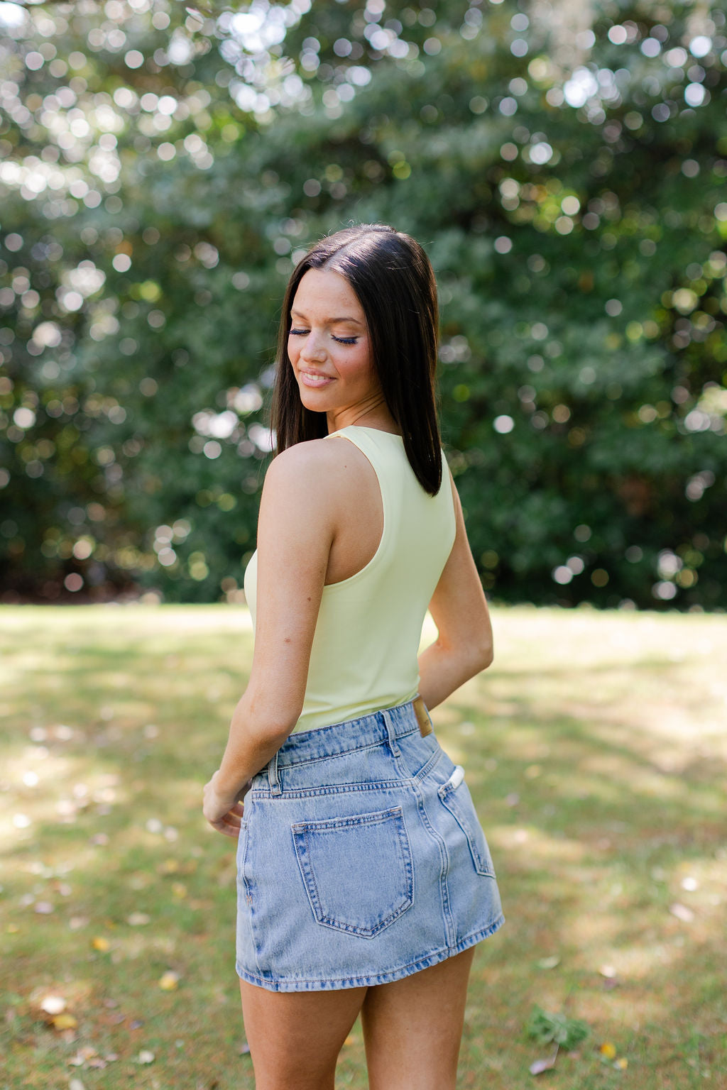 Crew Neck Bodysuit