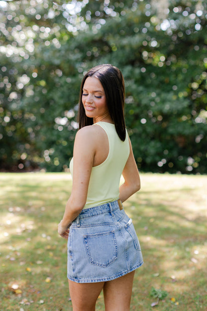 Crew Neck Bodysuit