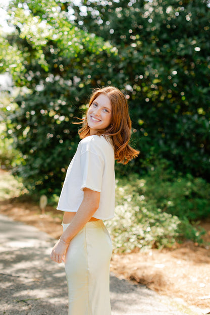 Satin Midi Skirt