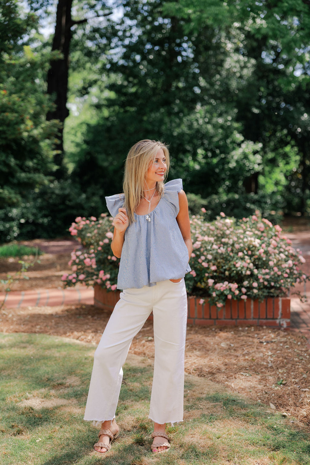 Flutter Sleeve Top