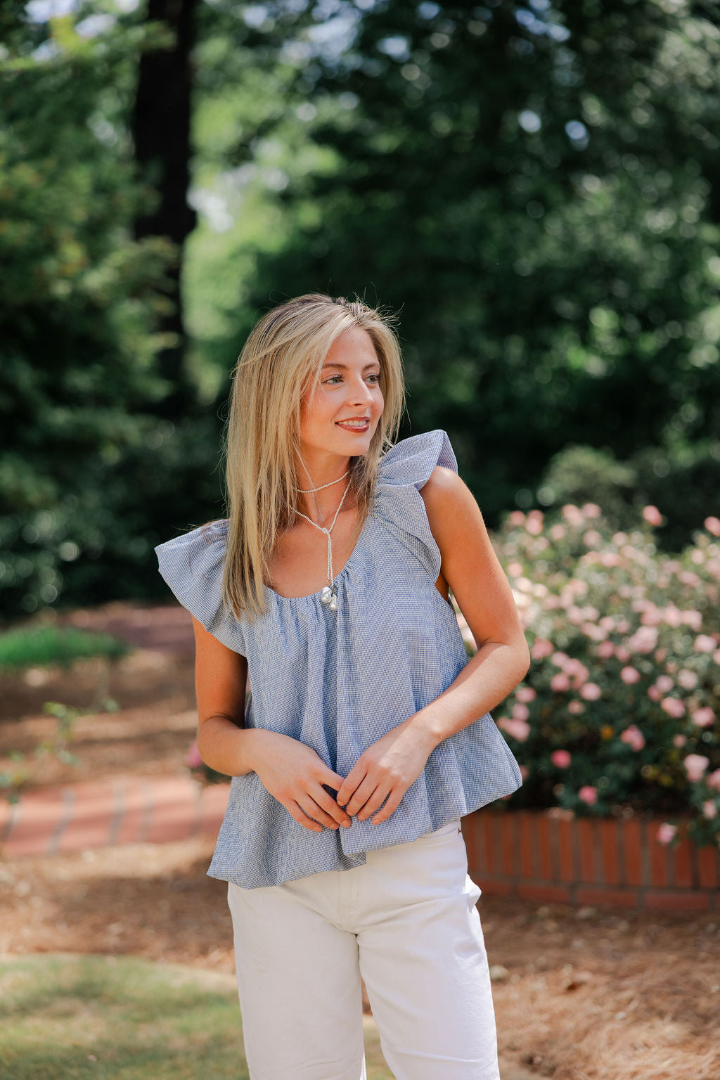 Flutter Sleeve Top