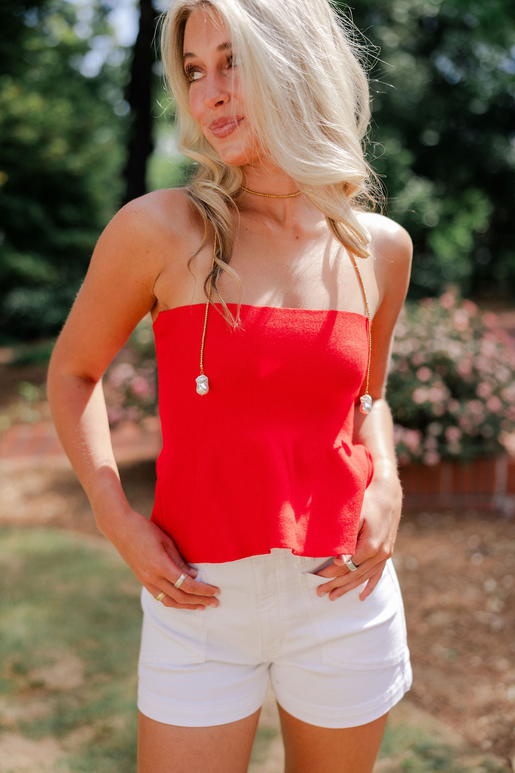 Ellie Strapless Knit Peplum Top – Therapy Boutique